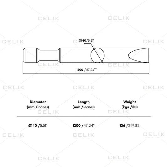 Rammer S 82 Chisel Tool