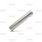 Steel lock pin for hydraulic breaker, isolated on white background