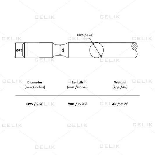 Rammer S 29 Chisel Tool 32502